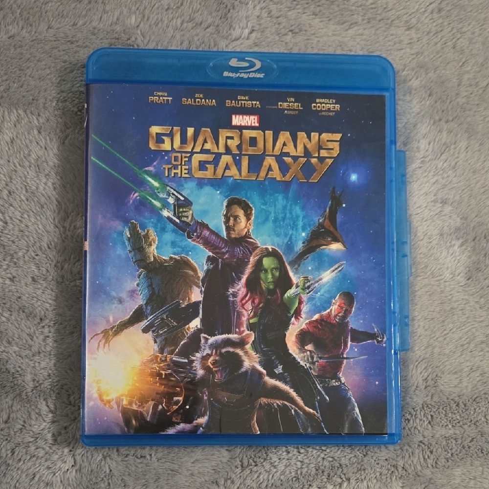 Marvel Guardians of the Galaxy Blu-ray with Vibrant Colors